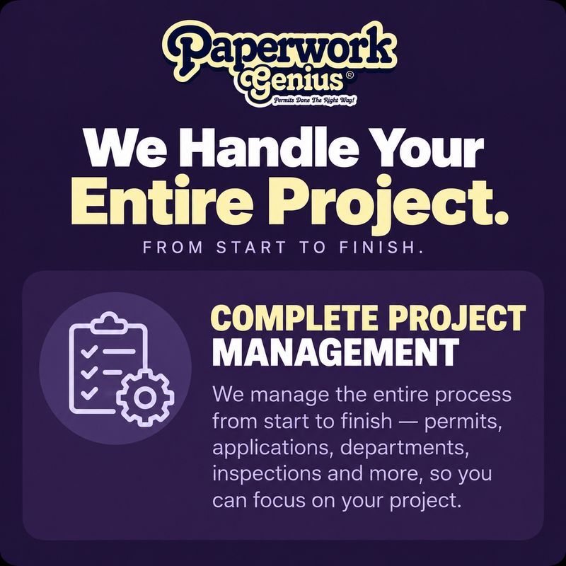 We handle your entire project, from start to finish.